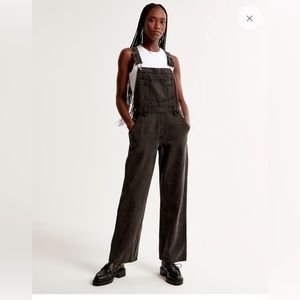 NEW BLACK ABERCROMBIE OVERALLS